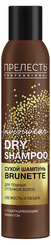 

Сухой шампунь Прелесть Professional Invisiwear Brunette 200 мл