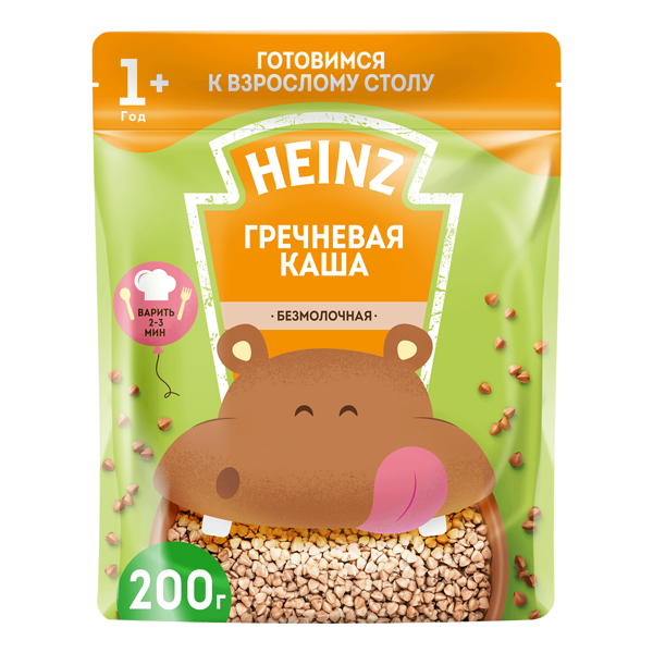 Каша Heinz Я большой гречневая с 12 месяцев, 200г