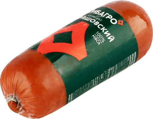 

Колбаса варено-копченая СибАгро Сервелат Кудряшовский 350 г