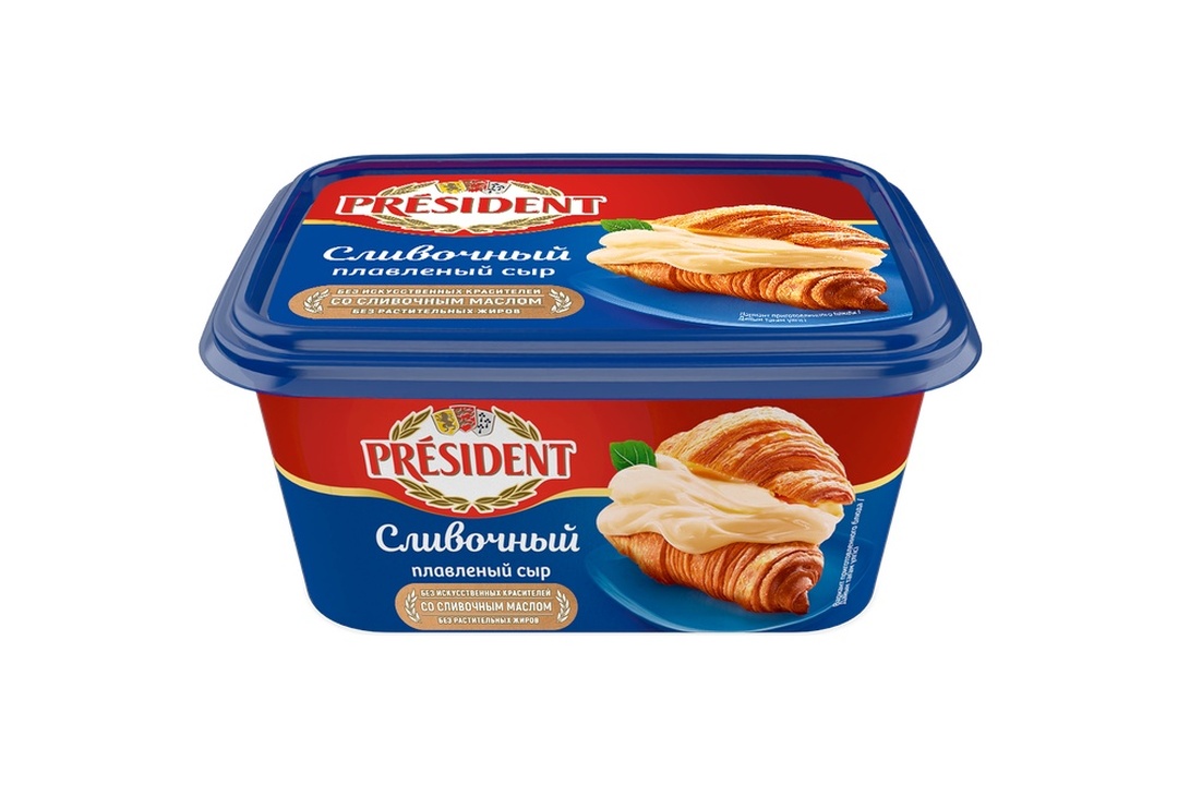 

Сыр плавленый President Сливочный 45% 400 г