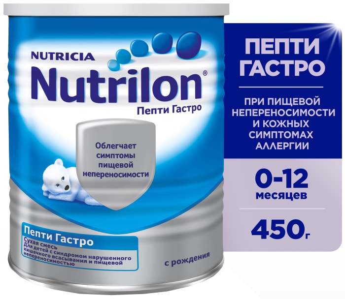 

Сухая смесь Nutrilon Пепти Гастро с рождения 450 г
