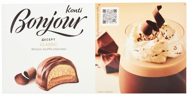 Десерт Bonjour Souffle Классика 232 г