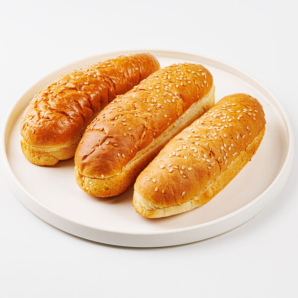 Булочки для хот-догов с кунжутом