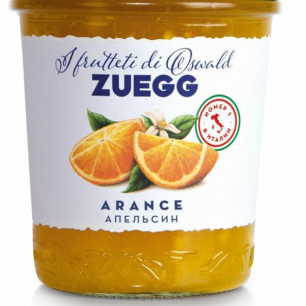 Конфитюр Zuegg Апельсин фруктовый десерт