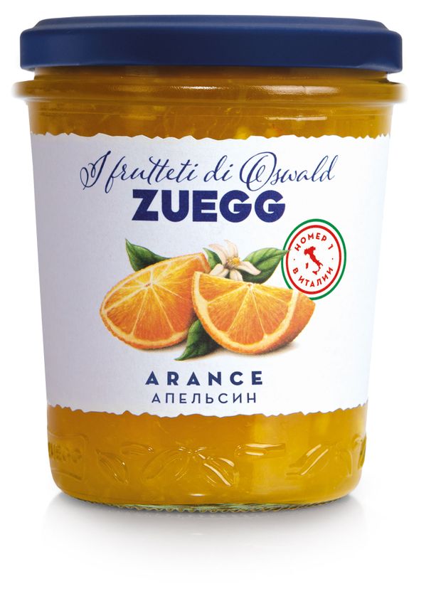 

Конфитюр Zuegg Апельсин фруктовый десерт 330 г