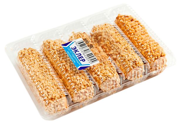 

Эклер Росвкус со сгущенным молоком 300 г