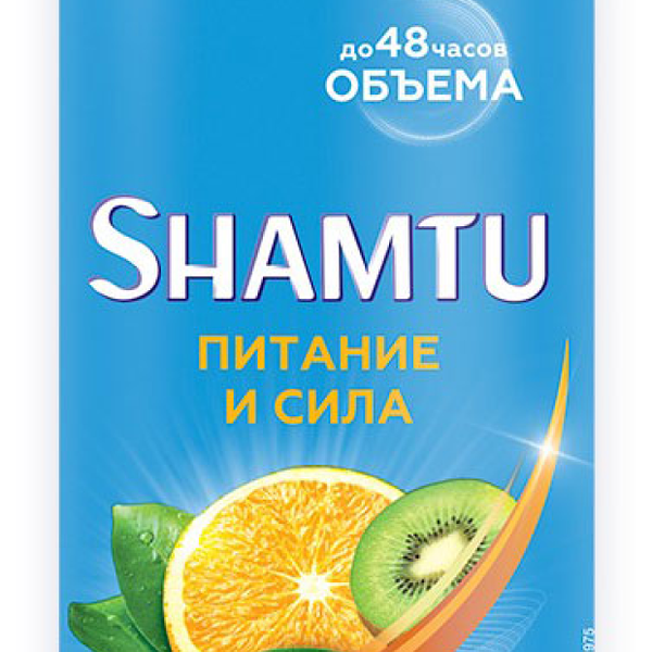Шампунь Shamtu Питание и Cила с экстрактами фруктов