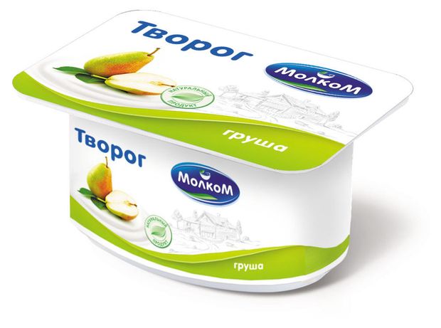 

Творог МолкоМ мягкий с грушей 6% 125 г