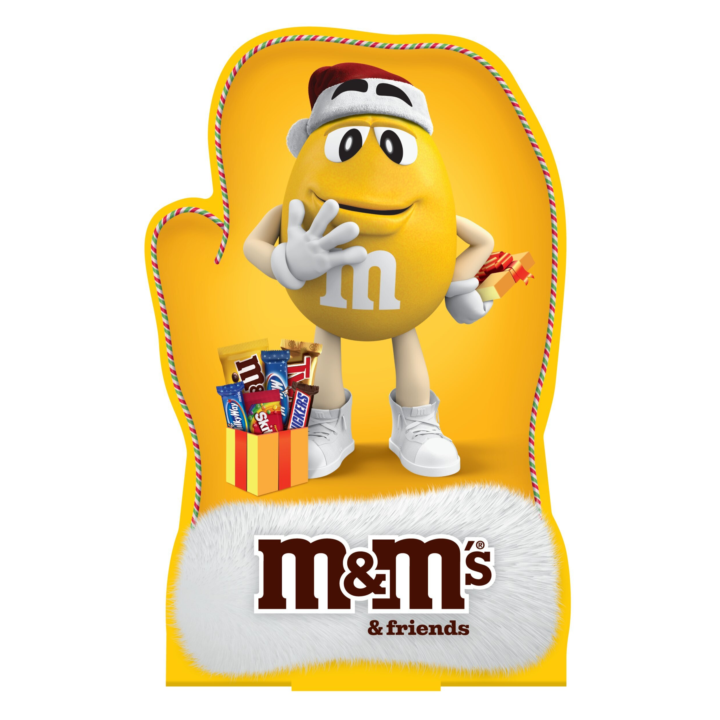 

Набор конфет подарочный M&M's Варежка дизайн в ассортименте 167 г