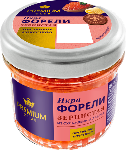 

Икра форели Premium Club 100 г