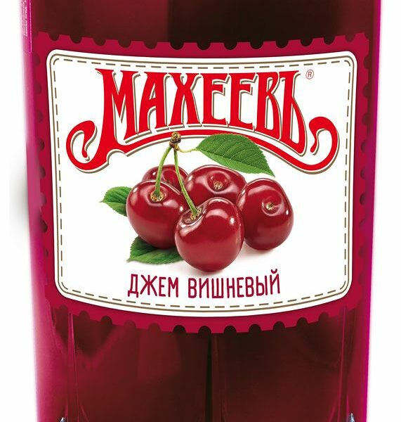 Джем Махеевъ вишнёвый, 400 г