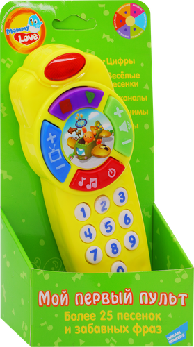 

Игрушка музыкальная MOMMY LOVE-ELECTRONIC Пульт, развивающий Арт. PS666-A