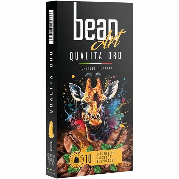 Кофе в капсулах Bean Art Qualita Oro жареный молотый 10 шт.