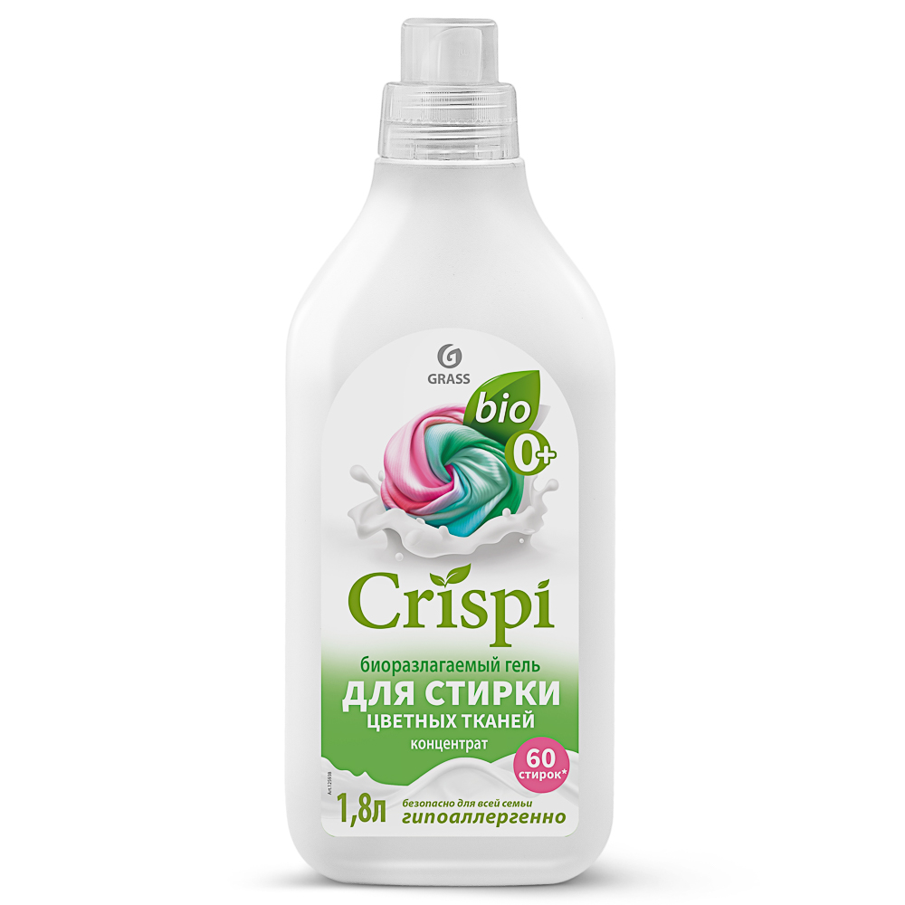 

Гель для стирки Grass Crispi для цветного белья концентрат 1.8 л
