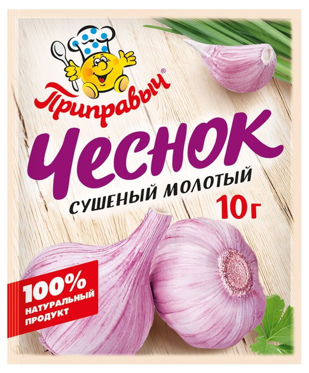 

Чеснок сушеный молотый Приправыч 10 г