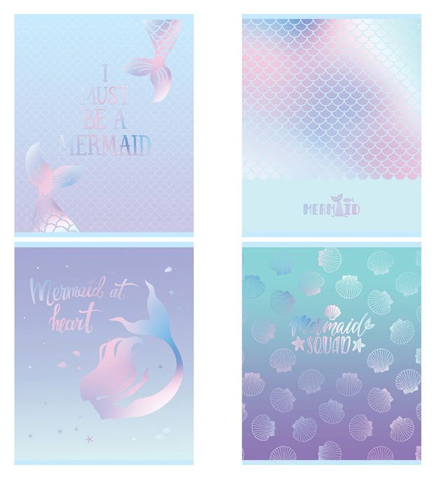 

Тетрадь ArtSpace Стиль Mermaid squad А5 48 листов клетка дизайн в ассортименте 1 шт.