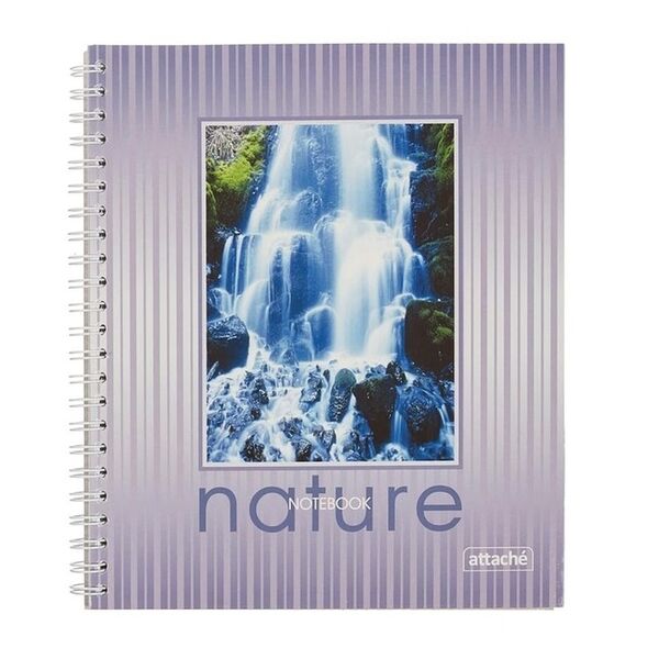 Тетрадь общая Attache A5 96 листов в клетку на гребне