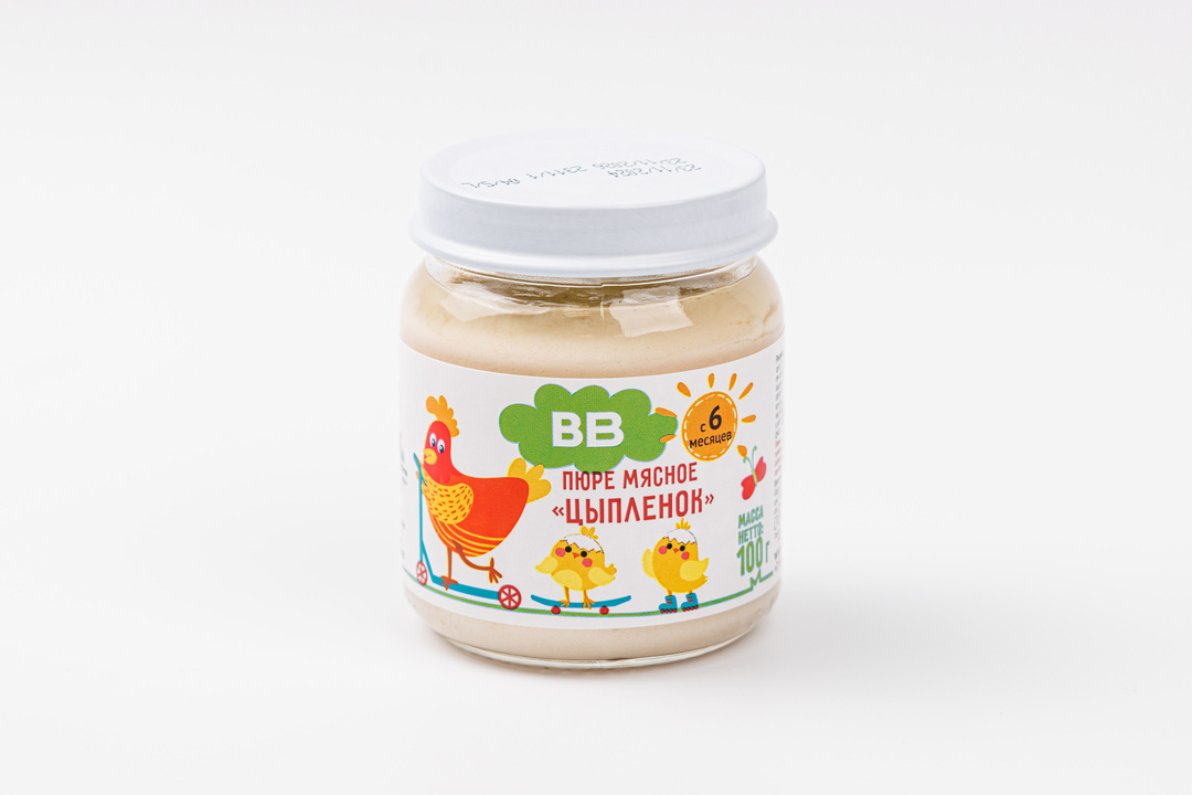 

Пюре мясное Цыпленок