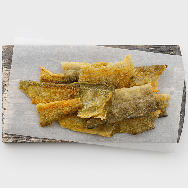 Хрустящие Чипсы рыбные из кожи классические