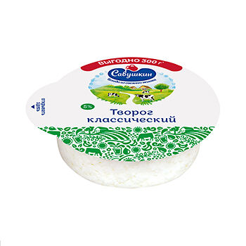 Творог классический Савушкин Хуторок 5%