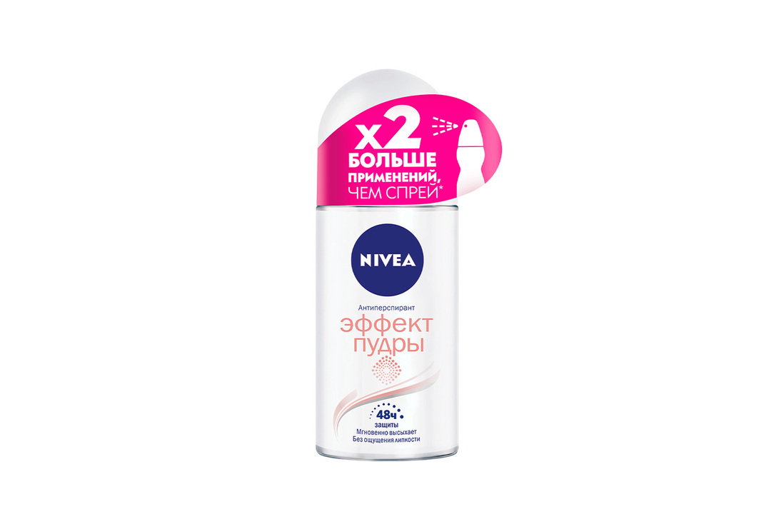 

Антиперспирант женский роликовый Nivea Эффект Пудры 50 мл