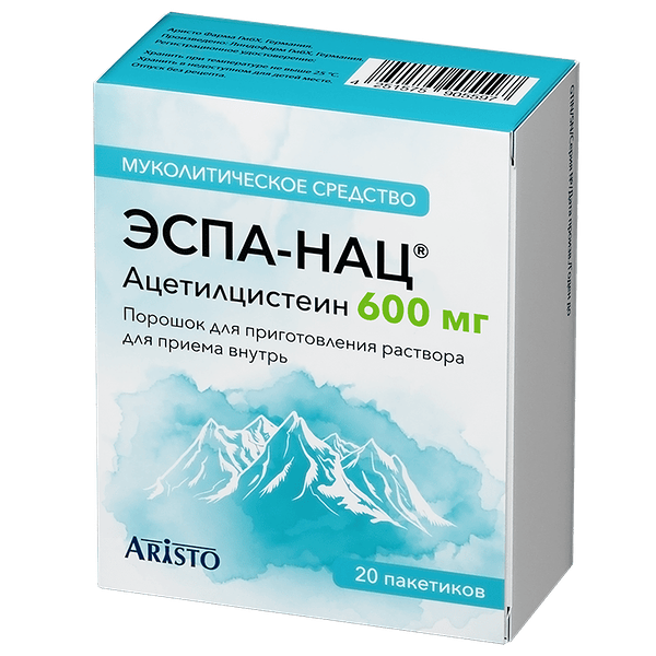 Эспа-Нац порошок 600 мг 20 шт