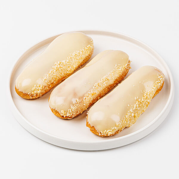 Эклеры Сливочный пломбир заморозка 3 шт Продукт замороженный