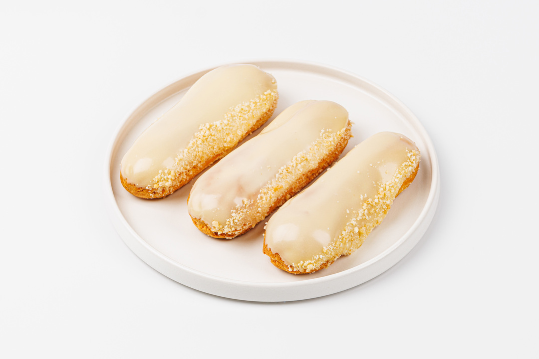 

Эклеры Сливочный пломбир заморозка 3 шт Продукт замороженный