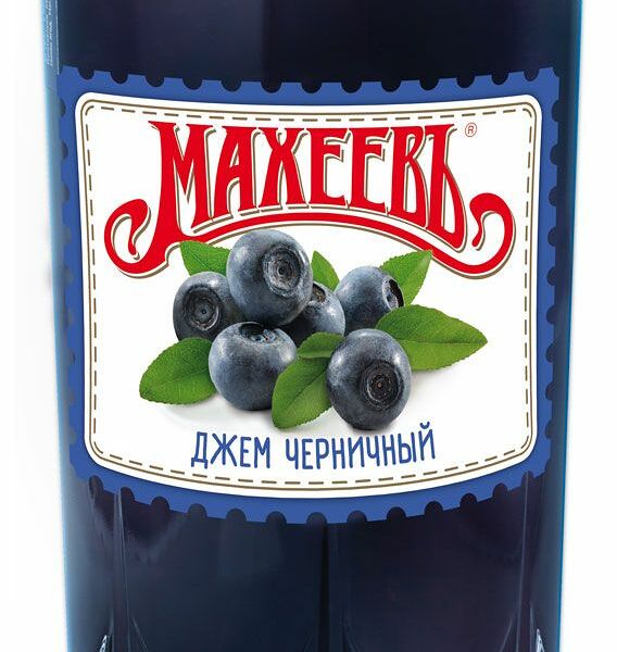 Джем Махеевъ черничный 400 г