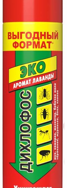  Средство для борьбы с насекомыми Дихлофос эко +30% в подарок 