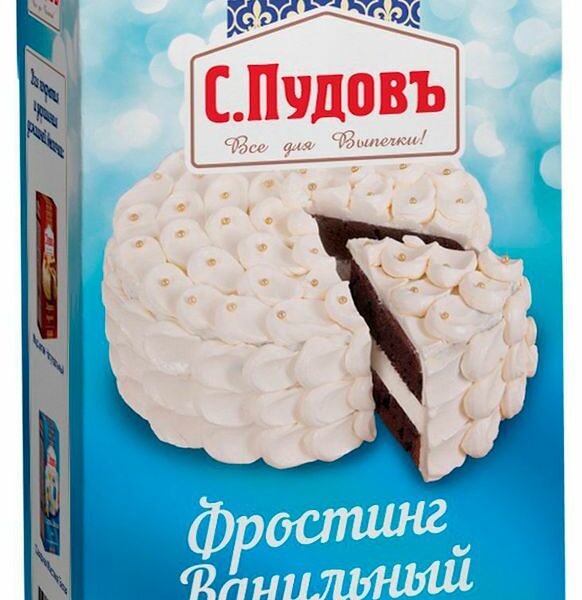 Основа для крема С. Пудовъ Фростинг Ванильный 100г