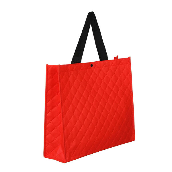 Vetta сумка хозяйственная трехслойная, 34х40х12,5см, 17л, до 10кг, полиэстер, красная