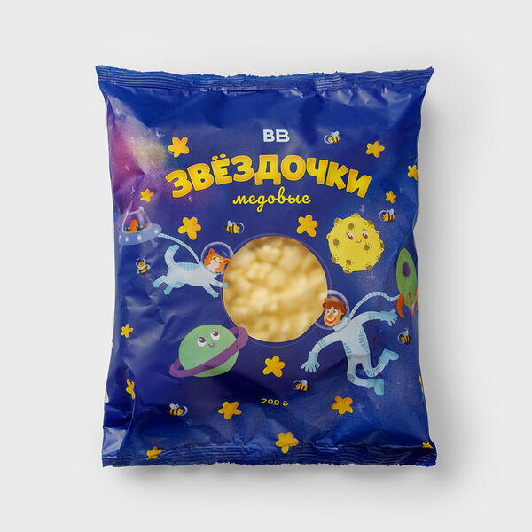 Звездочки медовые ВкусВилл, 200 г
