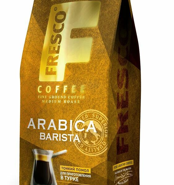 Кофе молотый Fresco Arabica Barista для чашки, 100г