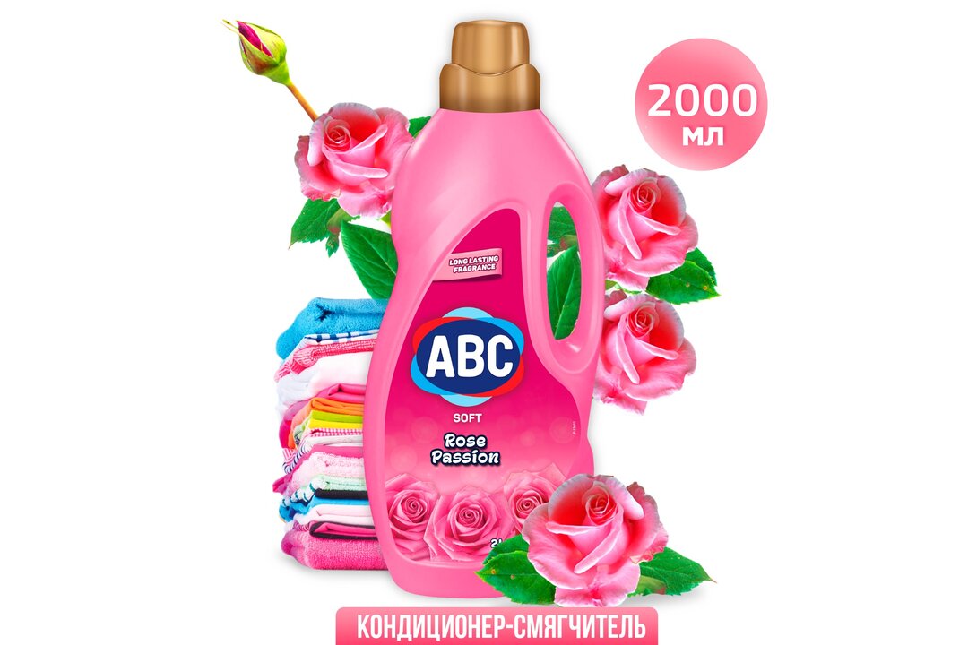

Кондиционер для белья Abc Розы страсти 2 л