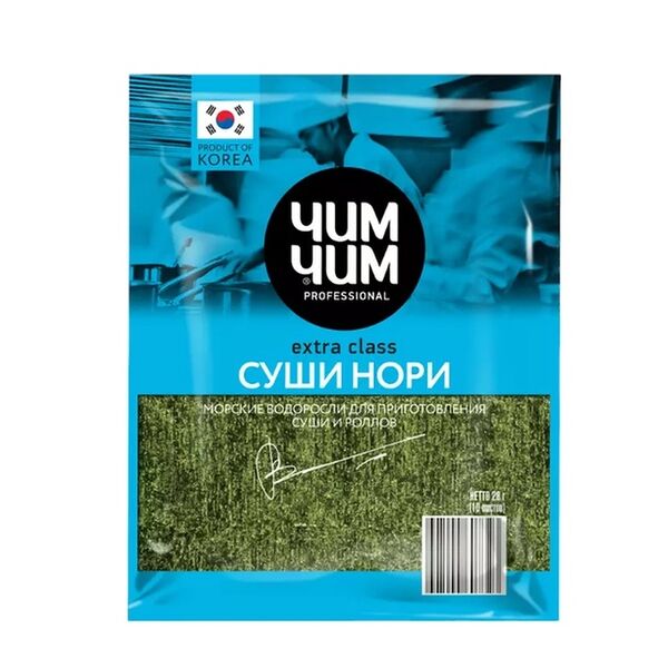 Водоросли морские Чим-Чим Суши Нори сушеные, 24г