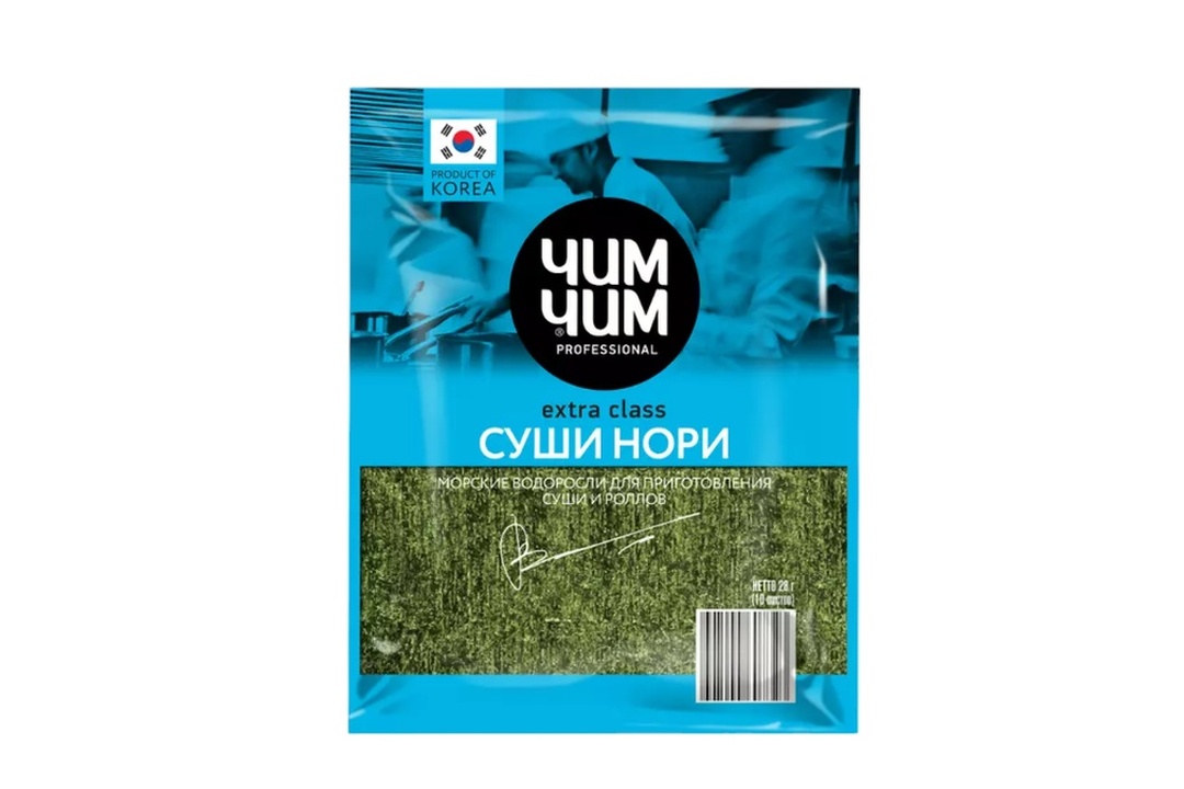 

Водоросли морские Чим-Чим Суши Нори сушеные 24 г