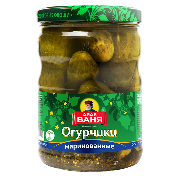 Огурцы Дядя Ваня маринованые