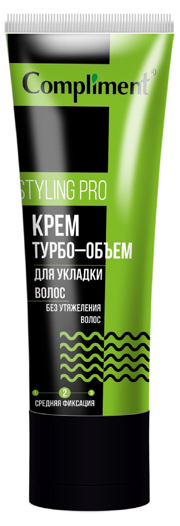 

Крем для укладки волос Compliment STYLING Pro Турбо-Объем средняя фиксация 75 мл