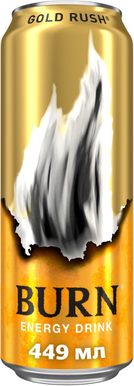 

Энергетический напиток Burn Gold Rush 449 мл