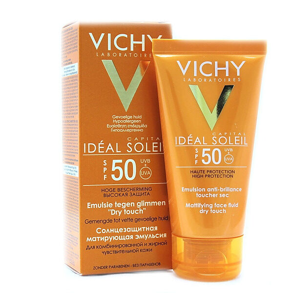 Эмульсия для лица Vichy Capital Soleil матирующая spf 50 50 мл