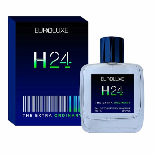 

Туалетная вода Euroluxe H24 The extra ordinary edt мужская, 100 мл