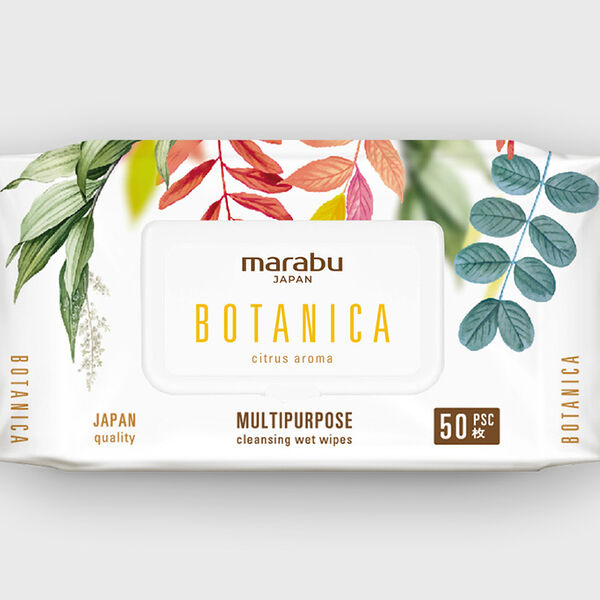 Салфетки влажные Botanica 50 шт