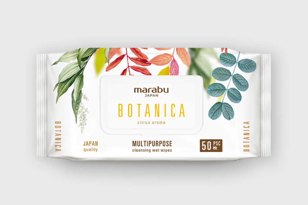 

Салфетки влажные Marabu Цитрус 50 шт.