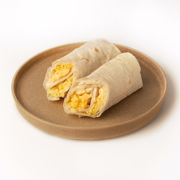 Сэндвич ролл с омлетом, ветчиной и сыром, 170 грамм