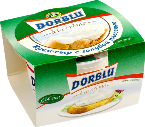 

Крем-сыр Dorblu a la creme с голубой плесенью 65% 80 г