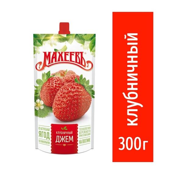 Джем клубничный Махеевъ 300 г