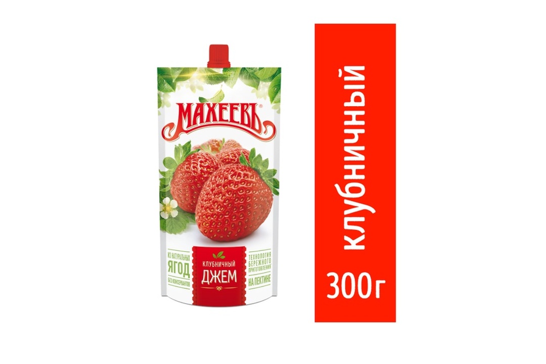 

Джем Махеевъ клубничный, 300 г