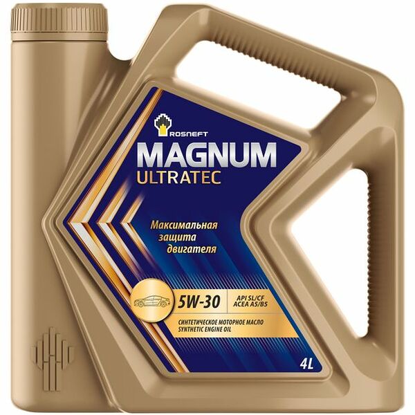 Масло моторное Magnum Ultratec (Магнум Ультратек) 5W-30 ТМ Rosneft (Роснефть)