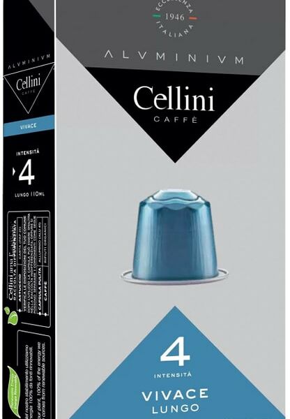 Кофе Cellini Vivace Lungo жареный молотый в капсулах 30шт*5.5г